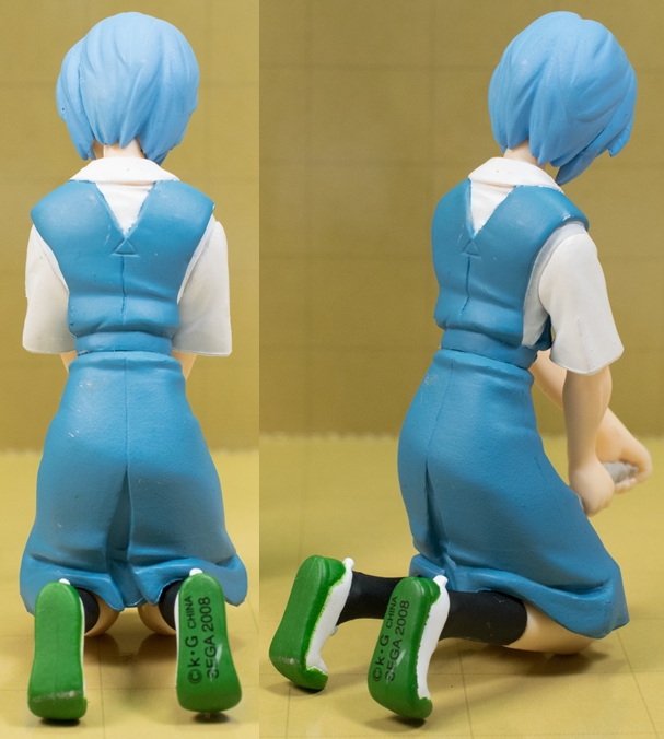 レビュー セガ 新世紀エヴァンゲリオン フィギュアセット 清掃