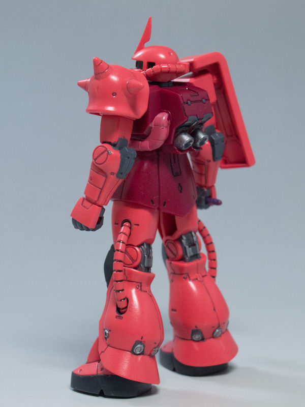 ガンプラ作ろう！日清 カップヌードル 1/200 シャア専用ザク（ノーマル