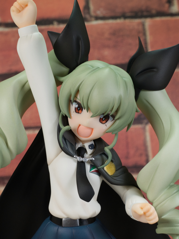 レビュー アクアマリン ガールズ&パンツァー 1/8 アンチョビ