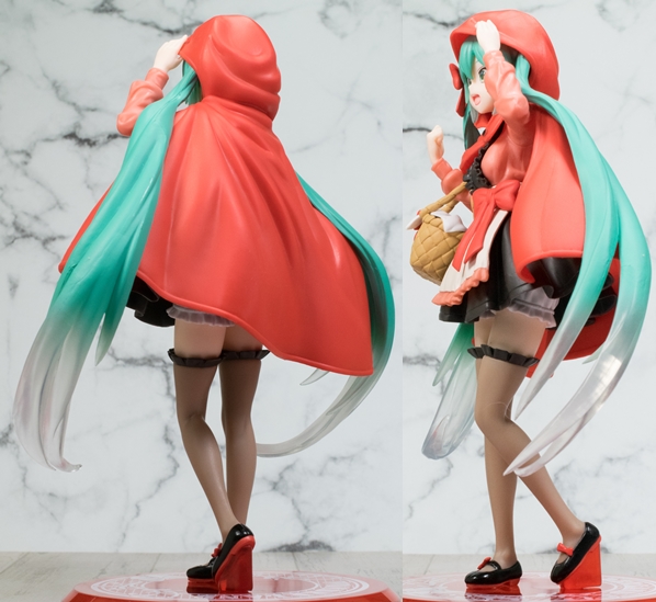 レビュー タイトー 初音ミク Wonderland フィギュア 赤ずきん