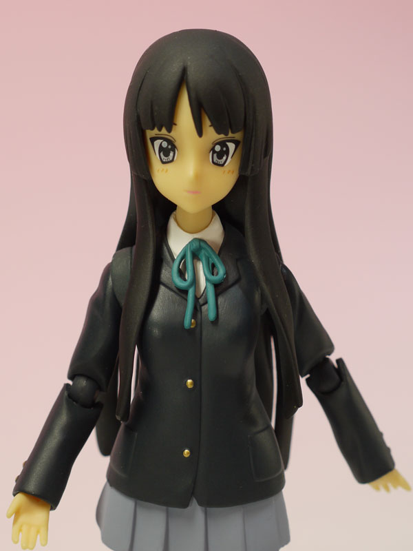 モビップ No.05 けいおん! 秋山 澪 (ノンスケールアクションフィギュア) wyw801m mobip（モビップ） No.05 けいおん！ 秋山澪 可動フィギュア