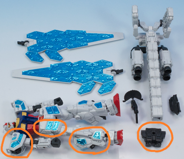 レビュー バンダイガンプラ EXPO2025 ENTRY GRADE 1/144 RX-78F00/E