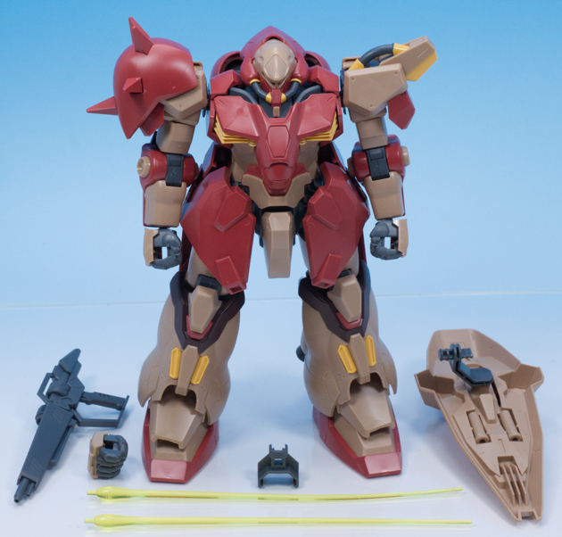 レビュー ガンプラ HG 1/144 メッサーF01型（閃光のハサウェイ）組立編
