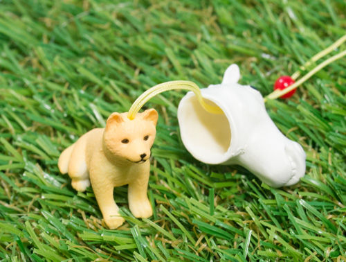 ガチャガチャレビュー エポック社 かぶりもの犬 ふぃぎゅる