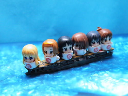映画けいおん！☓伊藤園オリジナルフィギュアで遊んでみた : ふぃぎゅる！