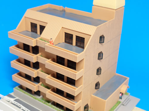 マンション改装しました (トミーテック Nゲージマンション