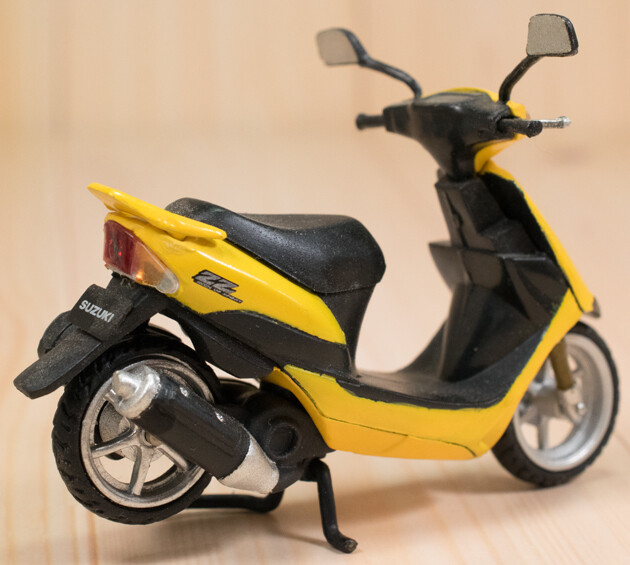 レビュー エポック社 1/24スケール バイクコレクション Vol.1