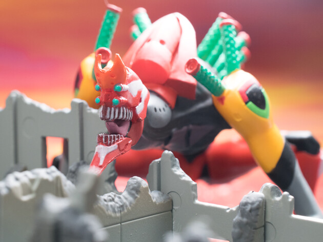 シン エヴァンゲリオン劇場版パンフレット セガプライズ 2号機 ビースト ふぃぎゅる