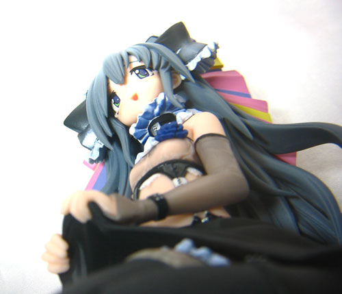 海洋堂　ヒメクリ イメージガール 黒衣装ver 完成品 ヒメクリ イメージガール モーダ・ネロ（黒版） 1/7 完成品