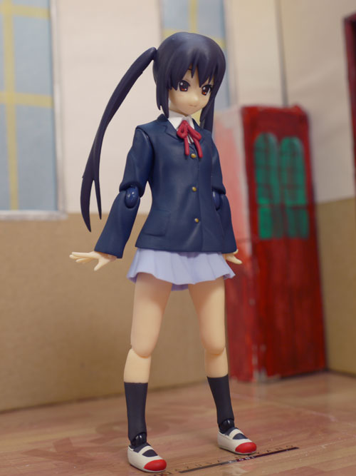 figma けいおん 中野梓 制服ver. 全高約130mm 可動フィギュア figma 中野 梓 制服ver.