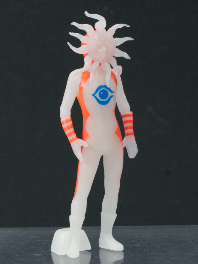 レビュー キタンクラブ タローマン フィギュアマスコット 蓄光カラー
