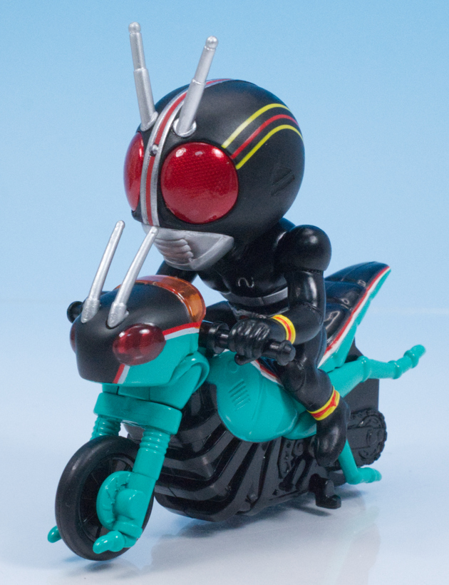 レビュー バンダイ カッとびライダーBOOST!! Vol.01 仮面ライダーBLACK