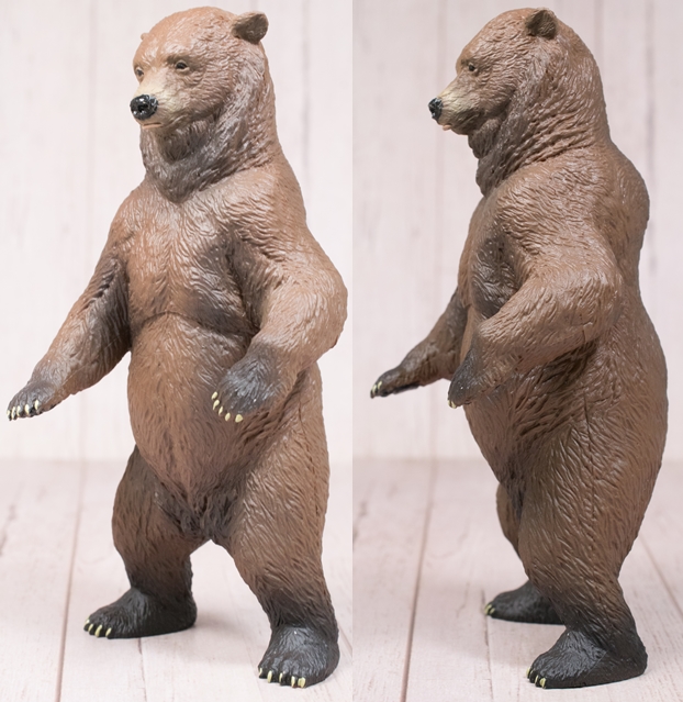 Papo 動物フィギュア　4体セット　グリズリー　オランウータン　シロクマ Papo 動物フィギュア 4体セット グリズリー オランウータン