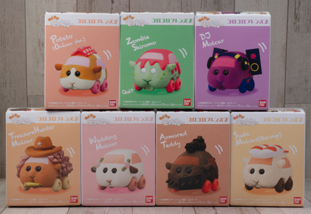 レビュー バンダイ食玩 PUI PUI モルカー コロコロフレンズ2 レビュー バンダイ食玩 PUI PUI モルカー コロコロフレンズ2