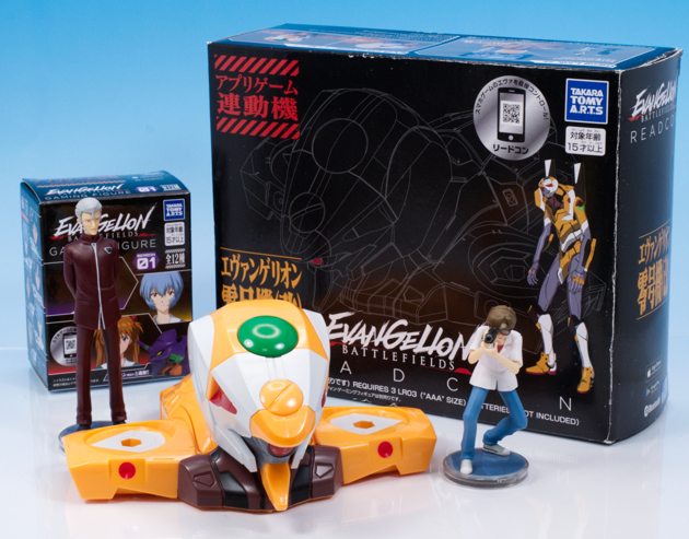 タカラトミーエヴァンゲリオンバトルフィールズゲーミングフィギュア　セット エヴァBF専用コントローラー＆ゲーミングフィギュアが同時発売