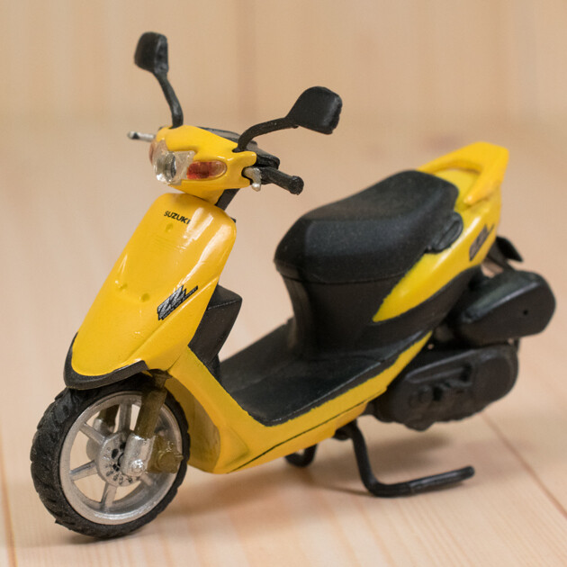 スクーター コレクション フィギュア ミニチュア エポック レビュー エポック社 1/24スケール バイクコレクション Vol.1