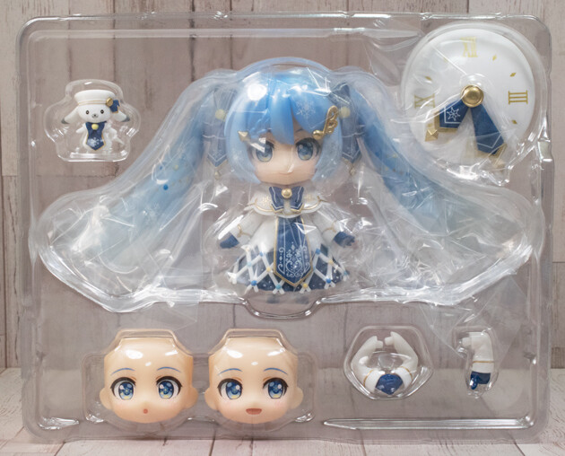レビュー ねんどろいど 雪ミク Glowing Snow Ver.（2021）開封編