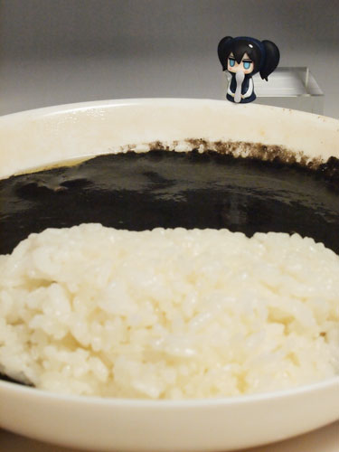 ブラック★ロックシューター カレー　セット　BRS ブラック☆ロックシューター カレー＆チャームセット BRS ver
