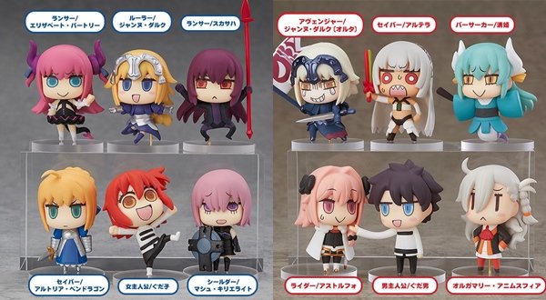 巡回 Fate/Grand Orderフェス2018 3rd アニバサリー フィギュア新作