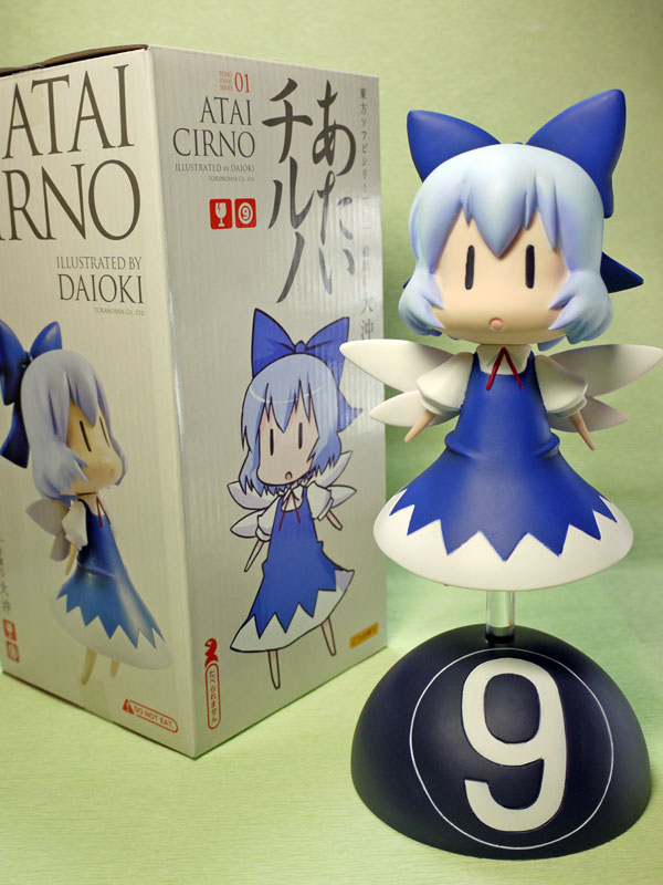 レビュー とらのあな限定 東方ソフビシリーズ01 あたいチルノ