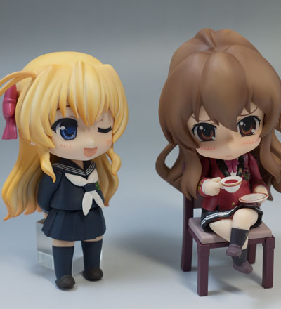 ねんどろいど　逢坂大河　電撃屋限定＆セーラー服Ver. 電撃屋ホビー館限定商品 レビュー ねんどろいど 逢坂大河 セーラー服ver. : ふぃぎゅる！