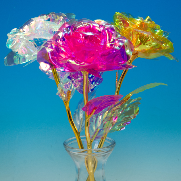 レビュー 100均キャンドゥ＆セリア「オーロラローズ」シリーズ