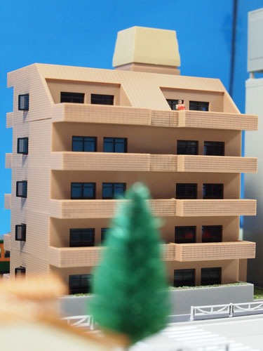 マンション改装しました (トミーテック Nゲージマンション