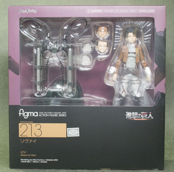 レビュー figma リヴァイ(進撃の巨人) : ふぃぎゅる! レビュー figma リヴァイ(進撃の巨人) : ふぃぎゅる!