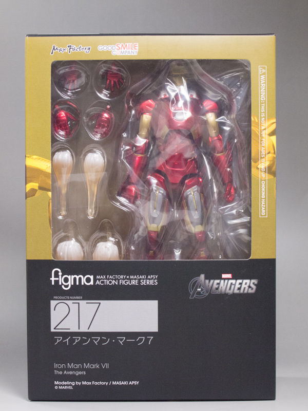 レビュー figma アイアンマン・マーク7 （アベンジャーズ