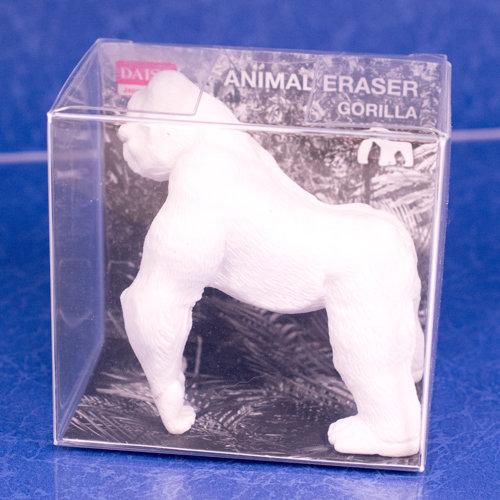 土日の巡回 ダイソーで発見 ゴリラ消しゴムなど : ふぃぎゅる！