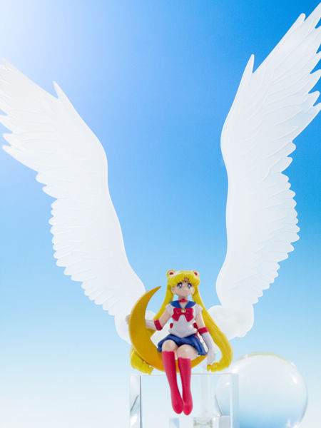 バンダイガシャポン セーラームーン デスクに舞い降りた戦士たち で遊んでみた ふぃぎゅる