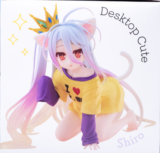 レビュー タイトー Desktop Cute ノーゲーム・ノーライフ 白 猫耳T