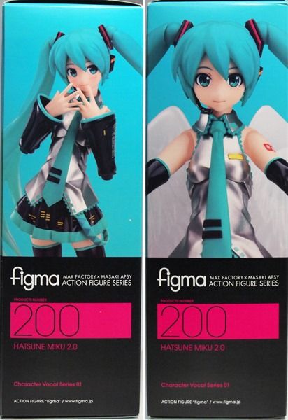 【未開封】マックスファクトリー figma 初音ミク 2.0 フィギュア レビュー figma 初音ミク 2.0 : ふぃぎゅる！
