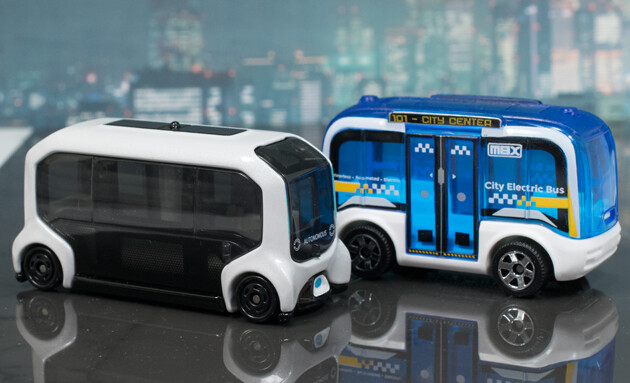 レビュー トミカ イーパレット 自動運転evバス ふぃぎゅる