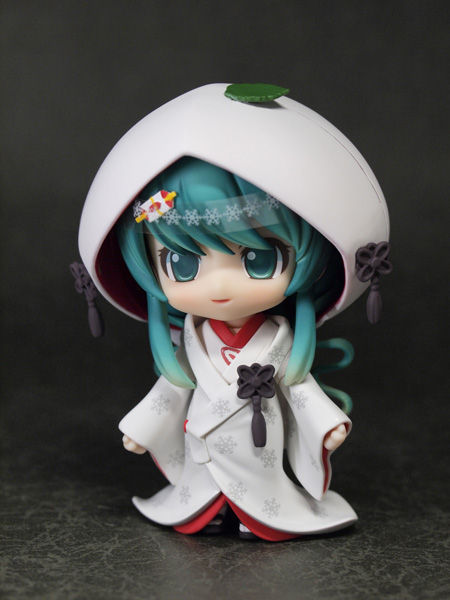 新春レビュー ねんどろいど 雪ミク いちご白無垢Ver.（2013