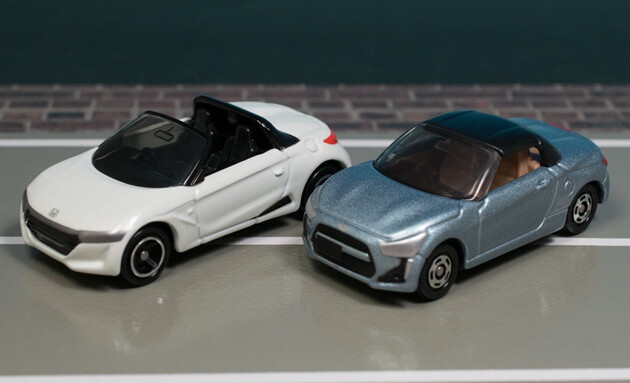 レビュー トミカ No 98 ホンダ S660 No 52 ダイハツ コペン ふぃぎゅる