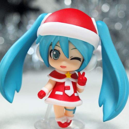 レビュー ねんどろいどぷち 初音ミクサンタVer.（ファミマ限定 森の小さなおうちケーキ）