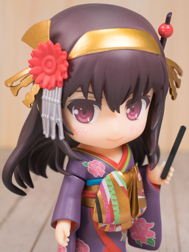 レビュー ねんどろいど 冴えない彼女の育てかた Fine 霞ヶ丘詩羽 和服