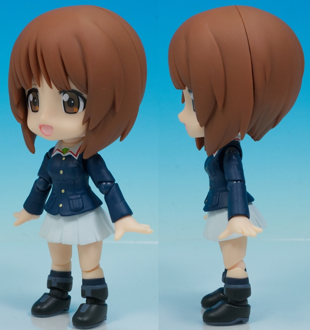 レビュー コトブキヤ キューポッシュ ガールズ＆パンツァー 西住みほ