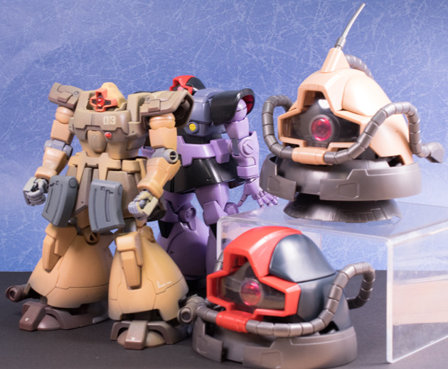 レビュー 機動戦士ガンダム EXCEED MODEL DOM HEAD 1 ドムヘッド