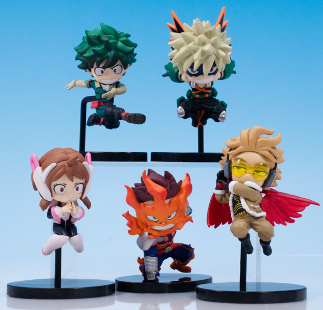 レビュー バンダイ食玩 僕のヒーローアカデミア ADVERGE MOTION 前編