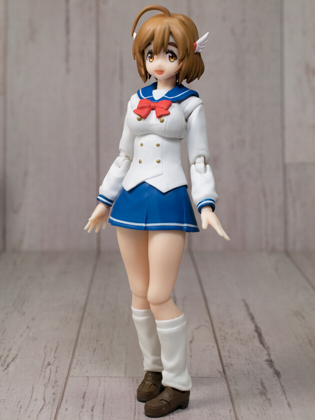 レビュー S.H.フィギュアーツ『ばくおん!!』佐倉羽音（制服）＆CB400