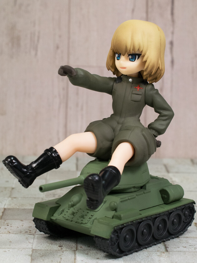 (未使用･未開封品)　一番くじプレミアム ガールズ＆パンツァー 最終章 E賞 プラウダ高校 カチューシャ フィギュア(プライズ) 6k88evb レビュー 一番くじプレミアム ガールズ＆パンツァー 最終章 E賞