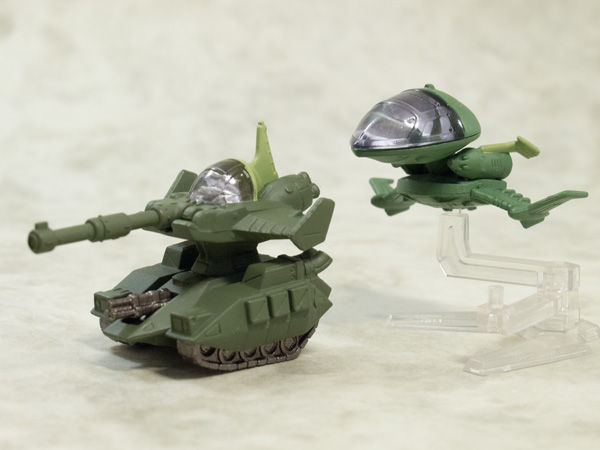 レビュー バンダイ食玩 FWガンダムコンバージ14 ドップ＆マゼラ