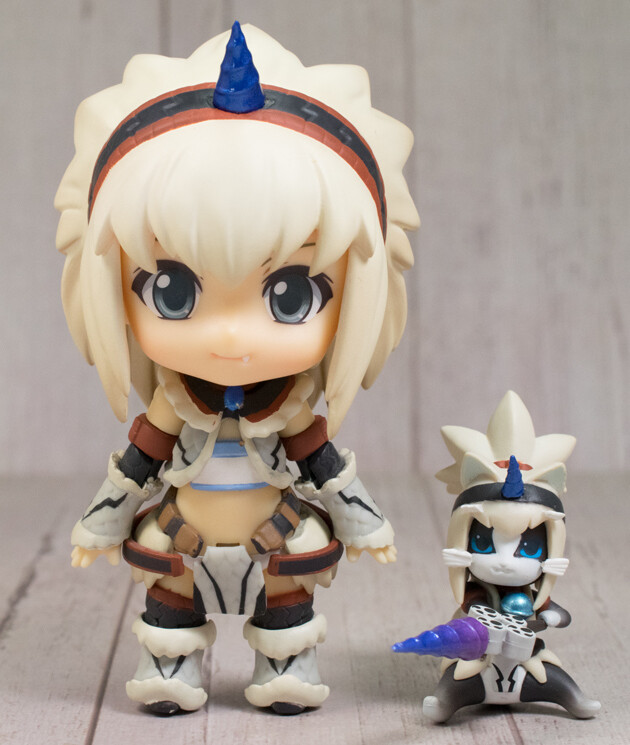 レビュー ねんどろいど モンスターハンター4 ハンター 女 キリン エディション ふぃぎゅる