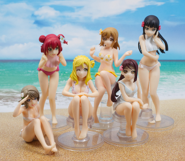 レビュー バンダイガシャポン Gasha Portraits ラブライブ！サンシャイン!! 05 国木田花丸 / 黒澤ダイヤ