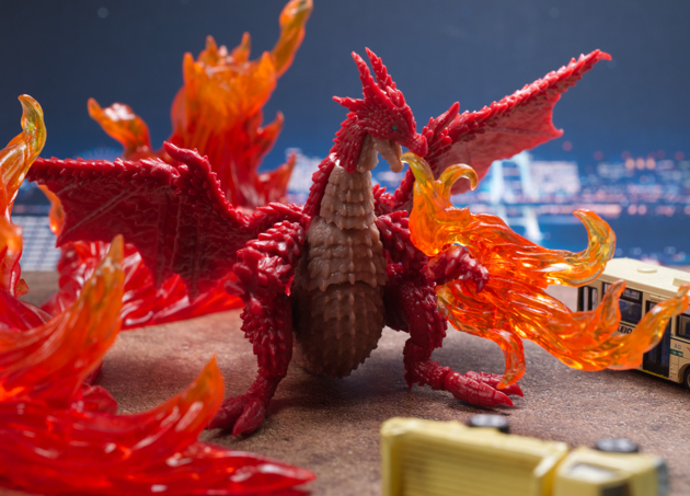 レビュー トイズスピリッツ フル可動 神魔龍 テオスマギアドラゴン 爆炎龍エクリクシ ふぃぎゅる