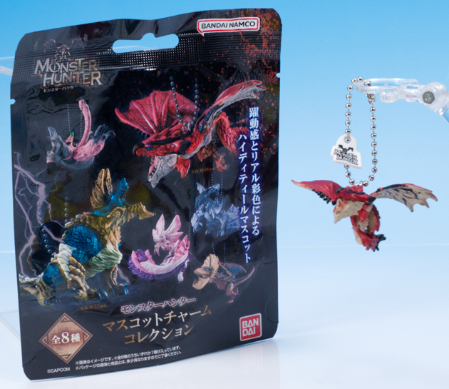 レビュー バンダイ食玩 モンスターハンター マスコットチャーム