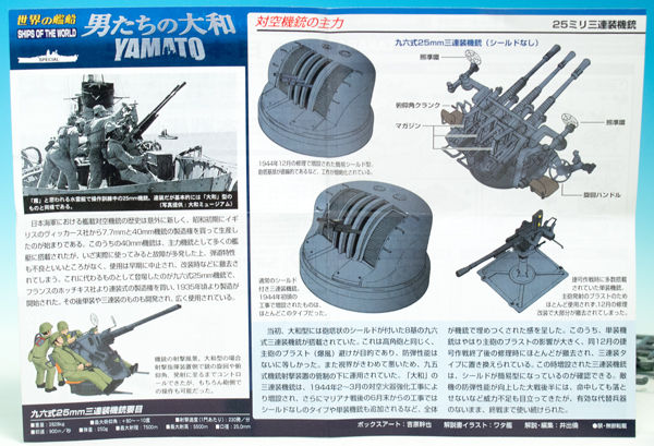 小ネタ 1/144 タカラ 「世界の艦船 SPECIAL 男たちの大和」 九六 小ネタ 1/144 タカラ 「世界の艦船 SPECIAL 男たちの大和」 九六