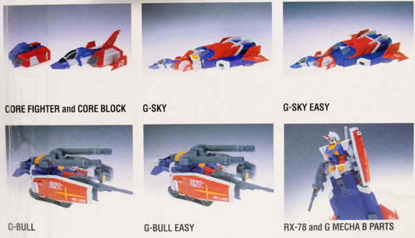 レビュー GFF #0004 Gアーマー(RX-78 and G-FIGHTER) 1/2 レビュー GFF #0004 Gアーマー(RX-78 and G-FIGHTER) 1/2